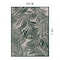 World Rug Gallery Contemporary Palm Leaf Textured Flat Weave Indoor/Outdoor Area Rug 5' x 7' Green 118GREEN5X7 - alternate 8